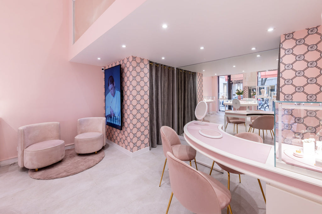 Boutique de bijoux en pierres fines Cesare Pompanon